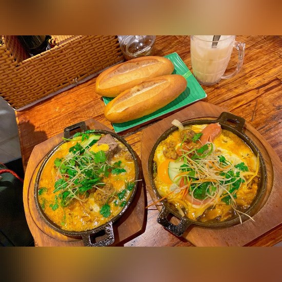 Bánh mì chảo 27 - món ăn sáng ngon Đà Lạt