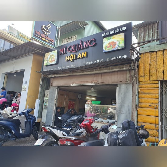Mì Quảng Hội An - quán ăn sáng ngon Đà Lạt
