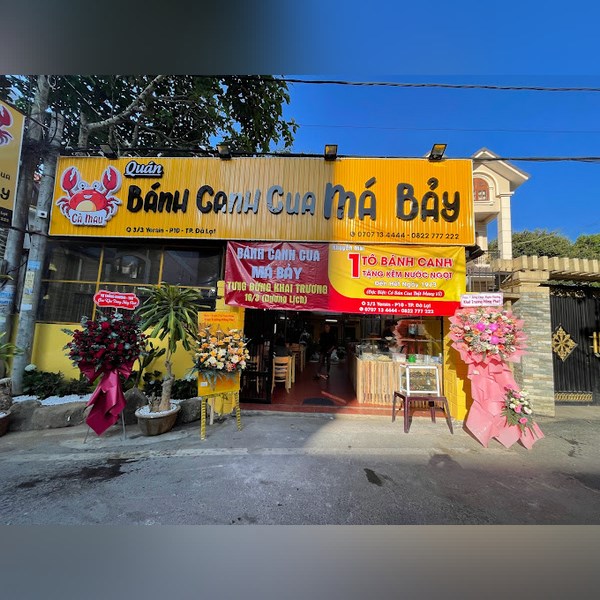 Bánh Canh Cua Má Bảy - Ngon, Sạch, Rẻ và Dịch Vụ Tốt