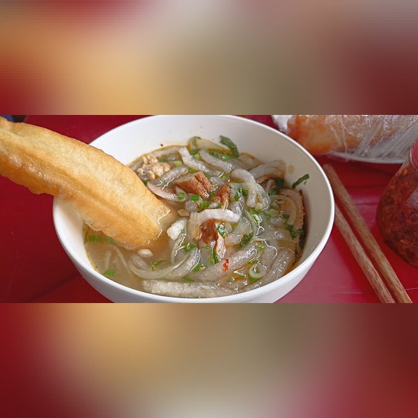 bánh canh bột lọc thơm ngon