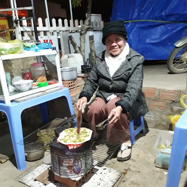 Bánh tráng hành cô Hà