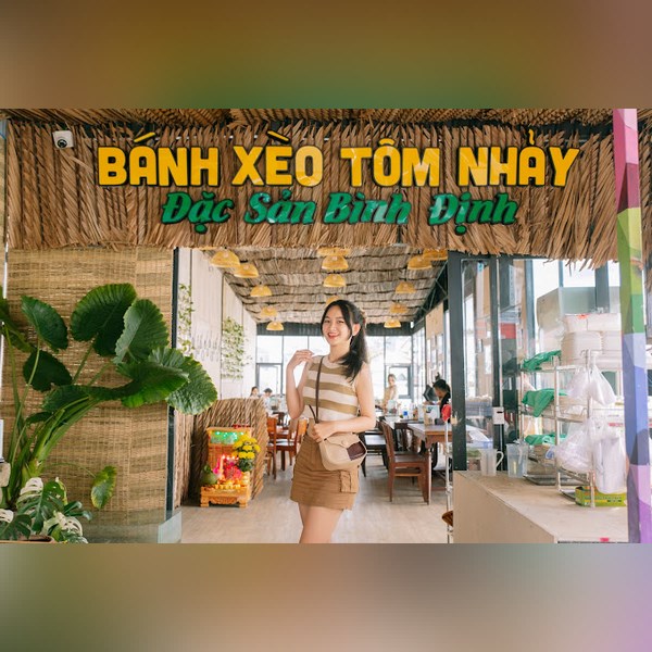 Bánh Xèo Tôm Nhảy Chợ Đồn
