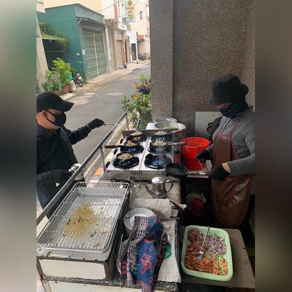 Bánh xèo Hà - quán bánh xèo lâu đời ở Đà Lạt