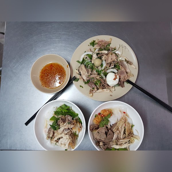 Quán Trang - Bánh ướt lòng gà