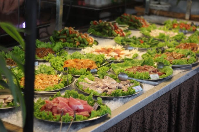 BUFFET RAU - Thế Giới Rau Ngon