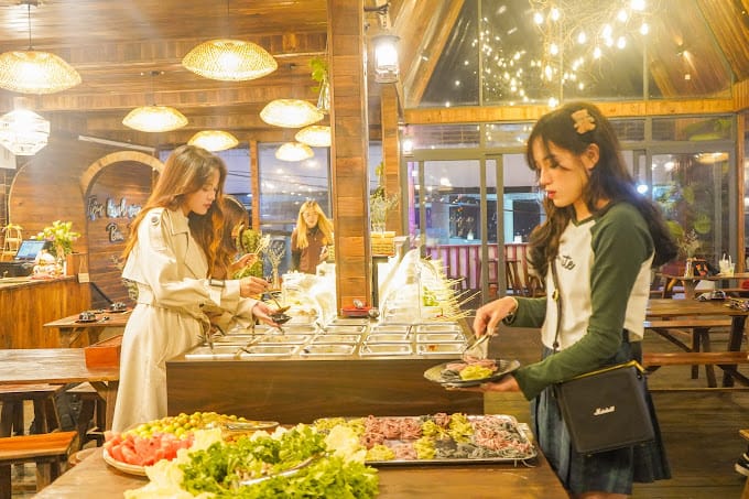 Buffet nướng lẩu - LẠC CHÍU