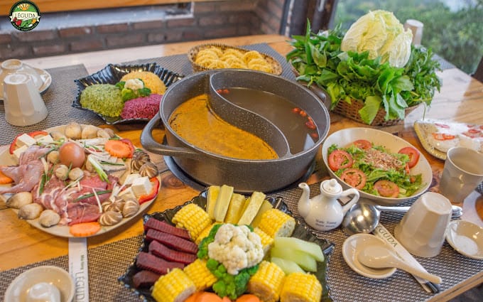 Léguda Buffet Rau Đà Lạt