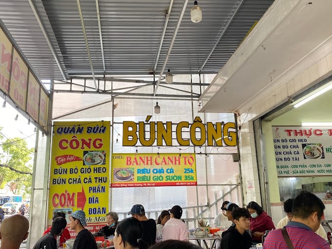 Bún Bò Huế Công - bún bò phong cách Đà Lạt