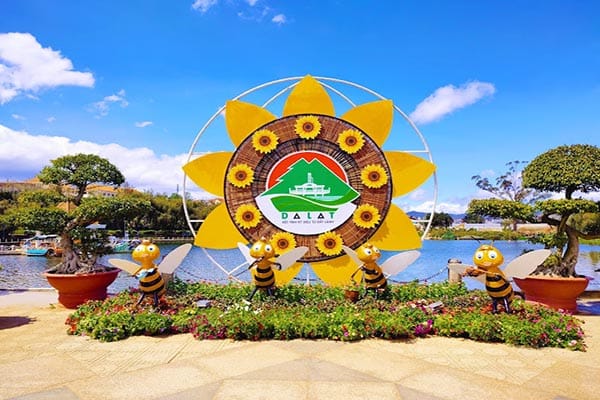 Vườn hoa thành phố Đà Lạt