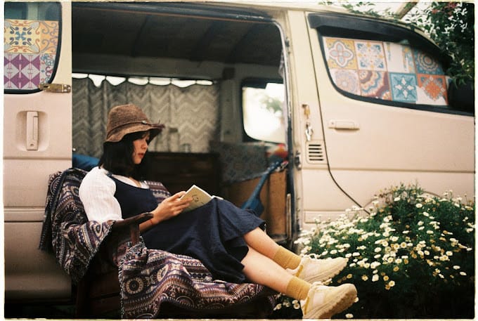 chill tại De Ngơ Homebus & Coffee