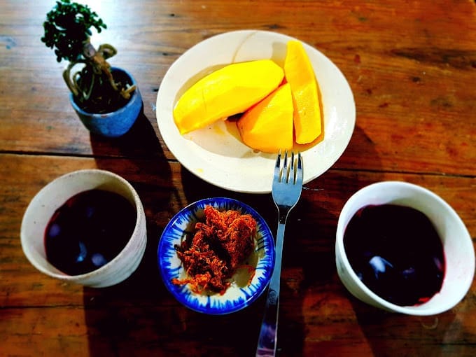 các món ăn nhẹ tại Homestay 