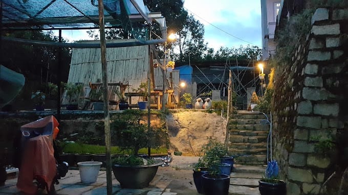 khuôn viên Homestay 