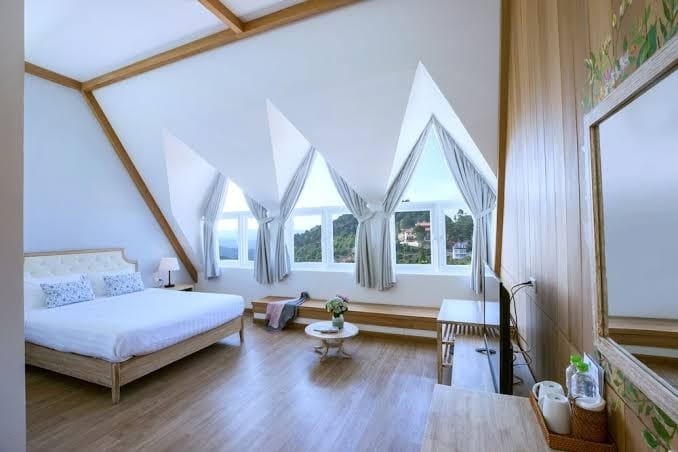 giường chill view đồi