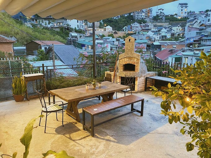một chỗ để tổ chức tiệc bbq