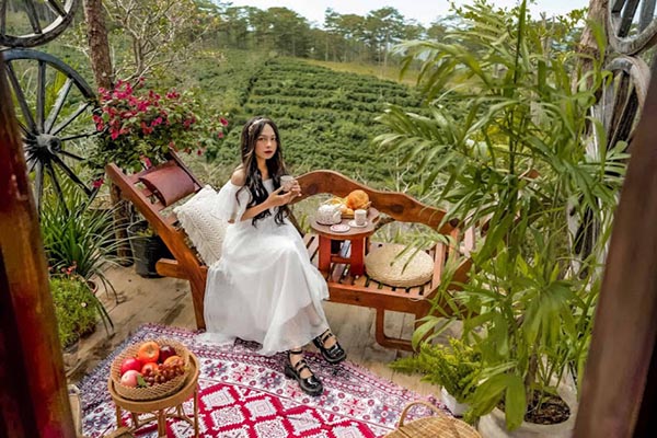 Vườn Hồng Trên Mây - vườn hồng đẹp tại Đà Lạt