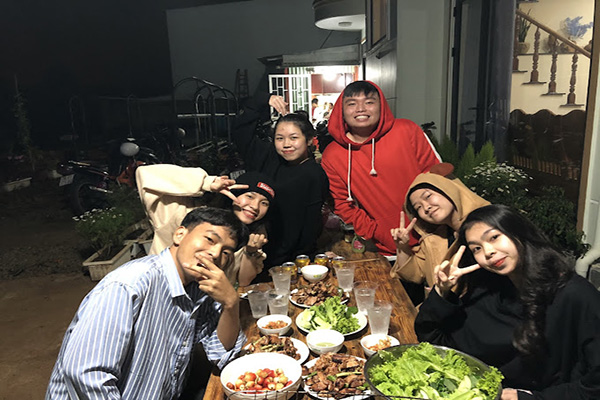 bbq tại Trăng Homestay tại Đà Lạt