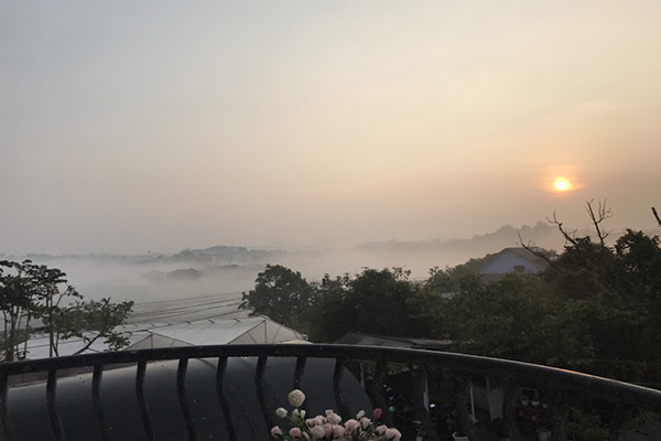 view chill Trăng Homestay tại Đà Lạt