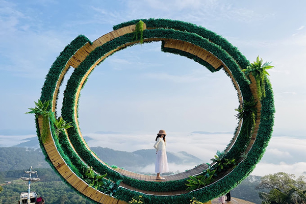 Săn mây cầu gỗ - địa điểm săn mây Đà Lạt