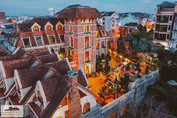 Top 26 khách sạn gần chợ Đà Lạt có buffet sáng ngon 91 Saphir Dalat Hotel - khách sạn có Buffet sáng tại Đà Lạt