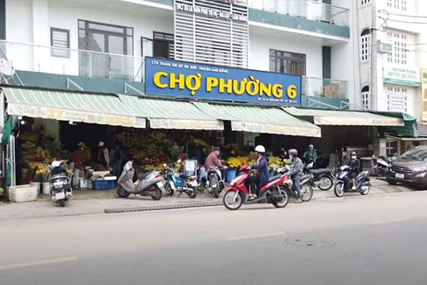 Chợ Phường 6 (Chợ La Sơn Phu Tử)