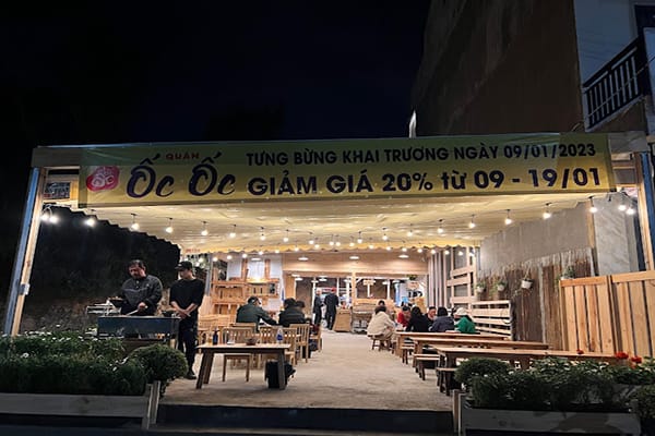 Quán Ốc ốc - quán ốc ngon Đà Lạt
