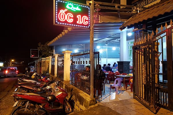 Quán ốc 1C Đà Lạt
