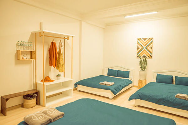 giường ngủ Pi House Đà Lạt 