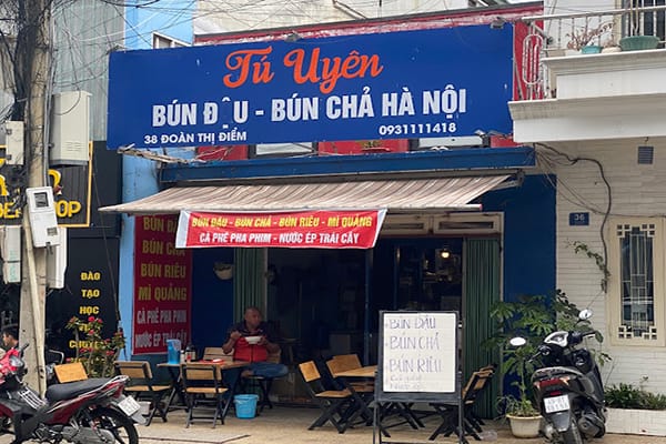 Top 8 quán bún đậu Đà Lạt ngon nhất định phải thử 16 Bún Đậu Tú Uyên - bún đậu lâu đời tại Đà Lạt