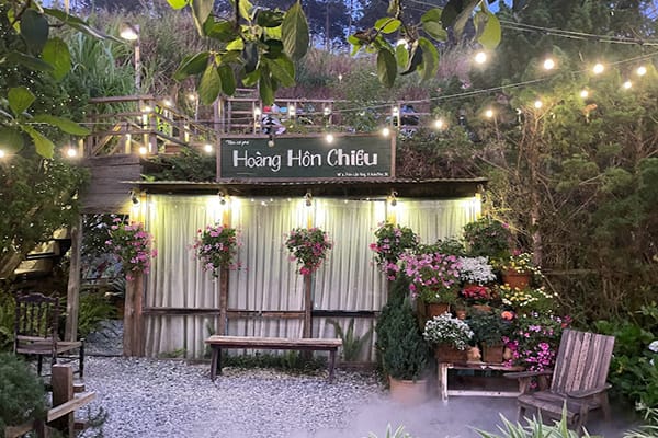 Đốn tim với những quán cafe ngắm bình minh ở Đà Lạt tuyệt đẹp 11 Tiệm cà phê Hoàng Hôn Chiều