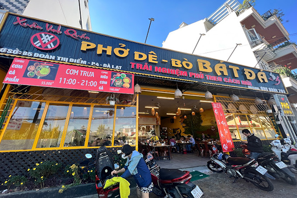 Cập nhật địa chỉ 13 quán phở ngon ở Đà Lạt đông khách nhất 18 Phở Dê Bò Bát Đá - Phở Ngon Đà Lạt