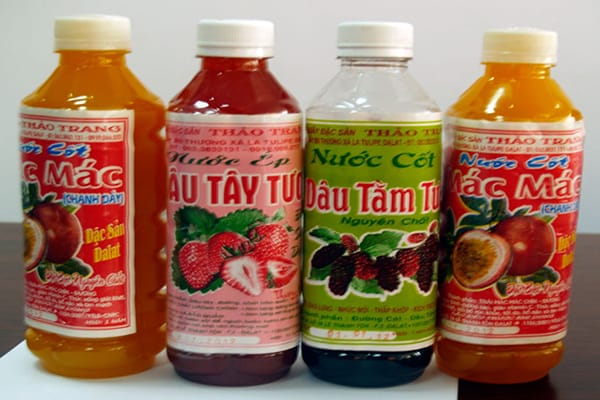 Đi Đà Lạt mua gì, lưu ngay 13 đặc sản Đà Lạt ý nghĩa thích hợp làm quà 33 NƯỚC CỐT TRÁI CÂY ĐÀ LẠT CÁC LOẠI