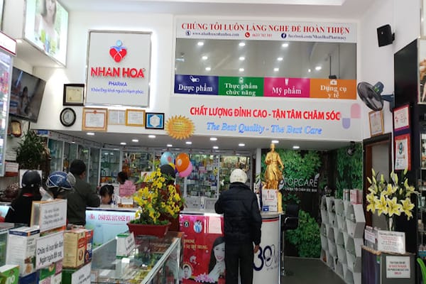 Top 12 Nhà Thuốc Tây Đà Lạt Uy Tín Được Tin Tưởng Nhất 15 Nhân Hòa Pharmacy (Nhà thuốc Nhân Hòa 2)